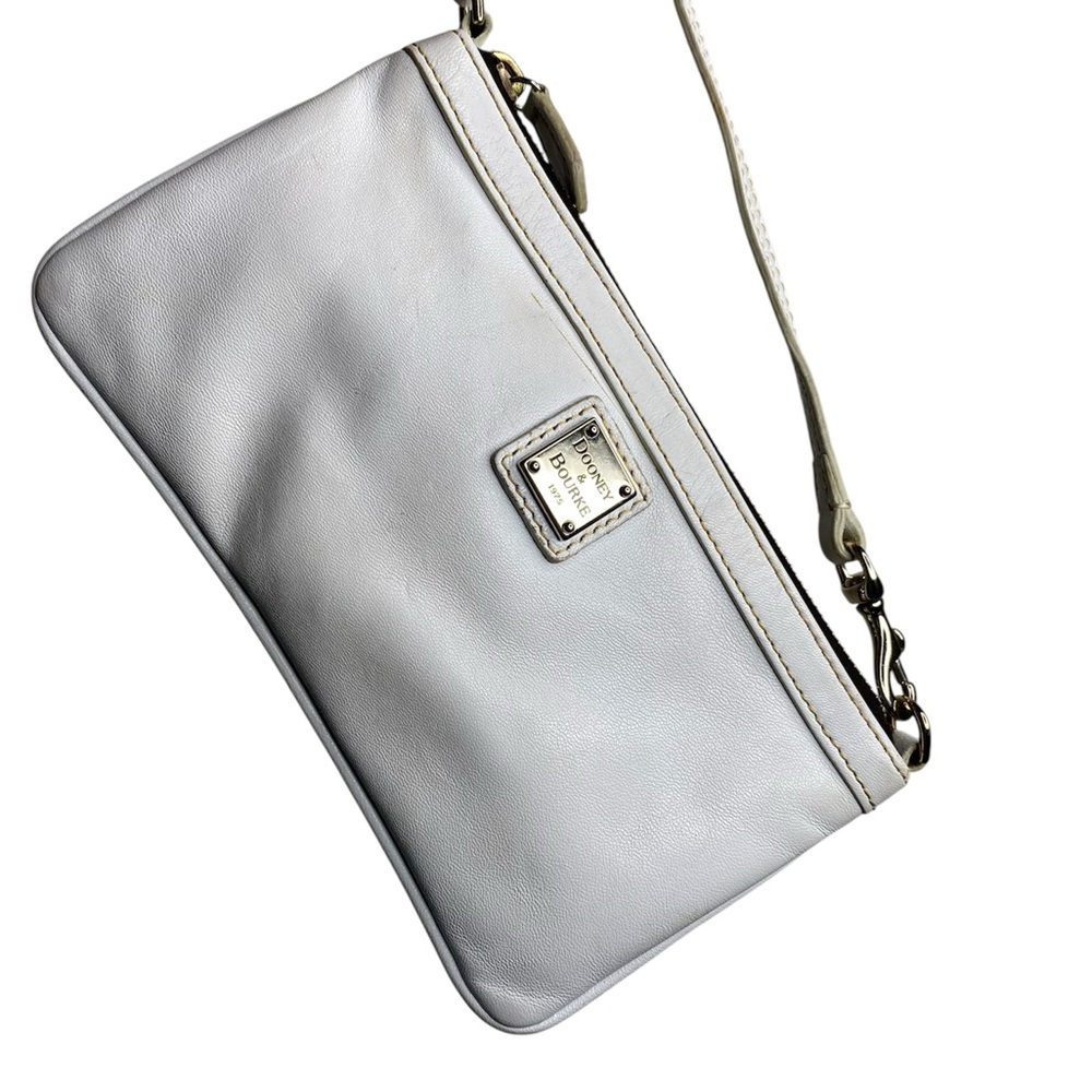 Dooney & Bourke White Leather Women's Wallet - Picture 11 of 12